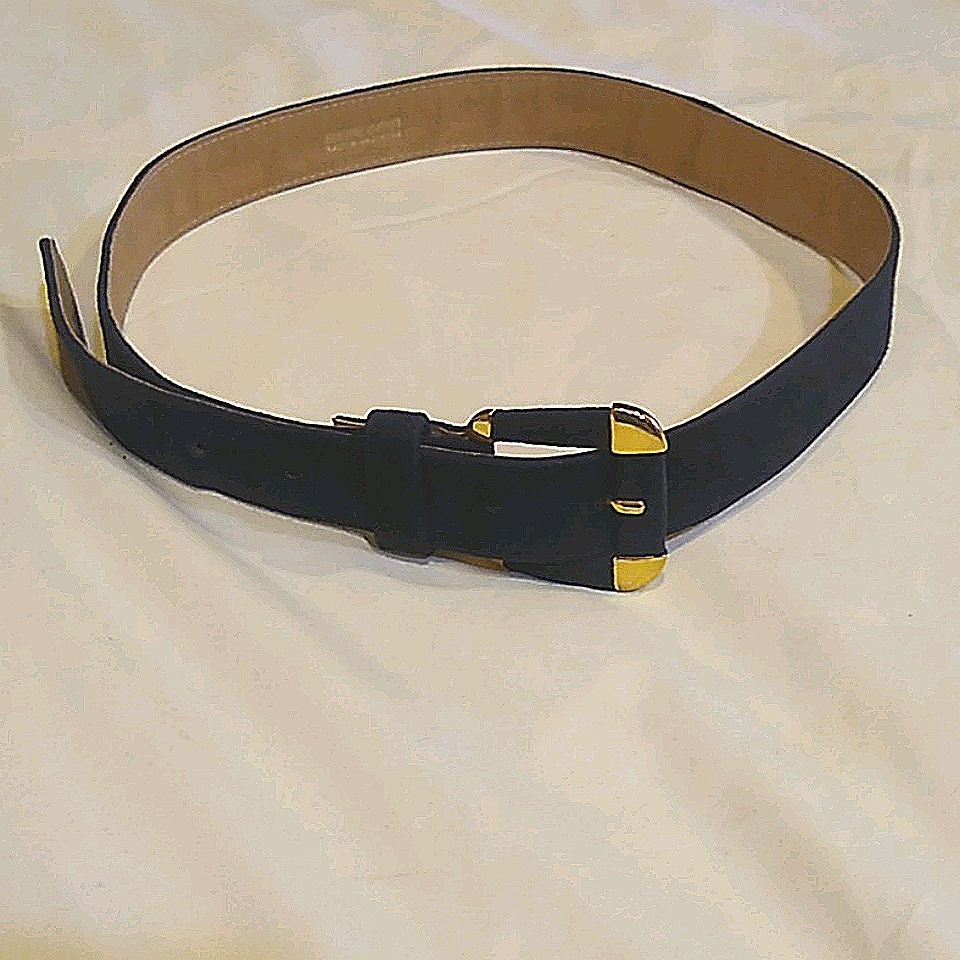 Vintage Chic Suede Belt Size M